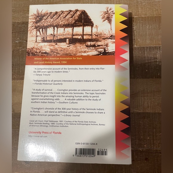 The Seminoles of Florida by James W. Covington. Great History of Florida Book. - Picture 2 of 2